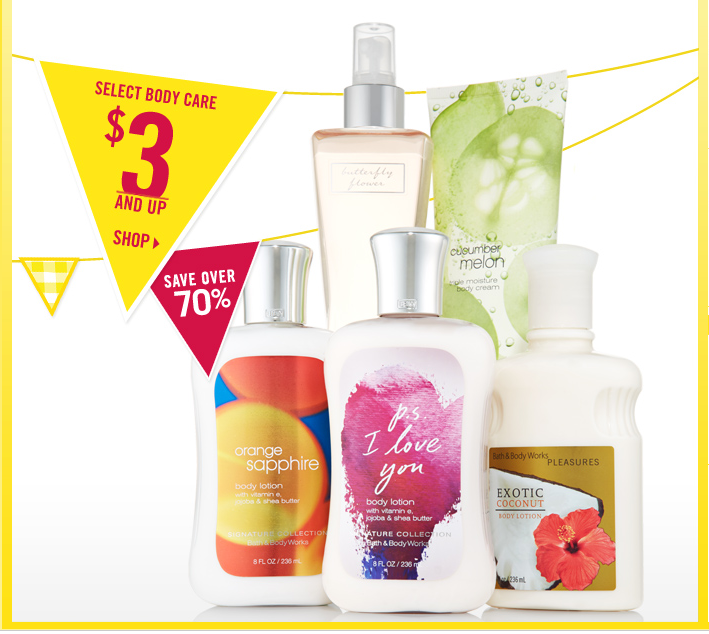Bath and Body Works 10 off 40 and 75 off Southern Savers