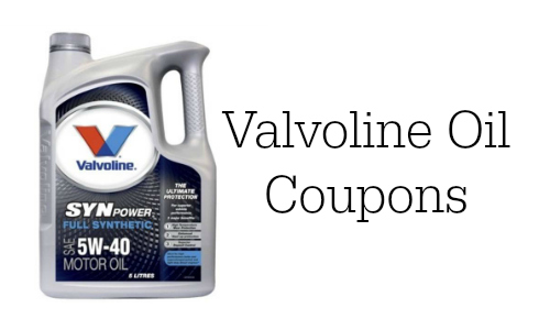 Valvoline Coupons Save On Motor Oil Southern Savers