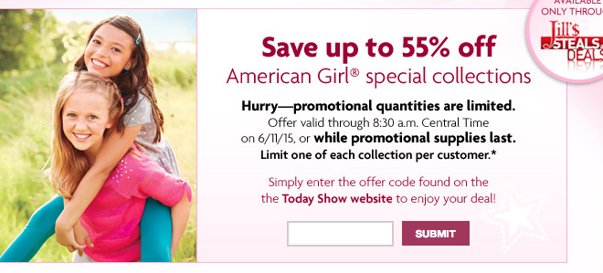 american doll coupons
