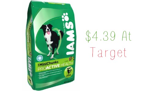 target iams dog food coupon