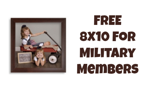 JCPenney Portraits Military Discount, FREE Photo Session & 8x10 Portrait
