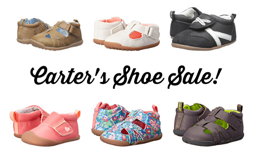 carters shoe size