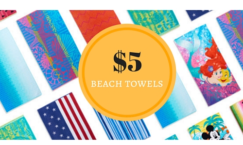 The Big One Beach Towel, $4.68 