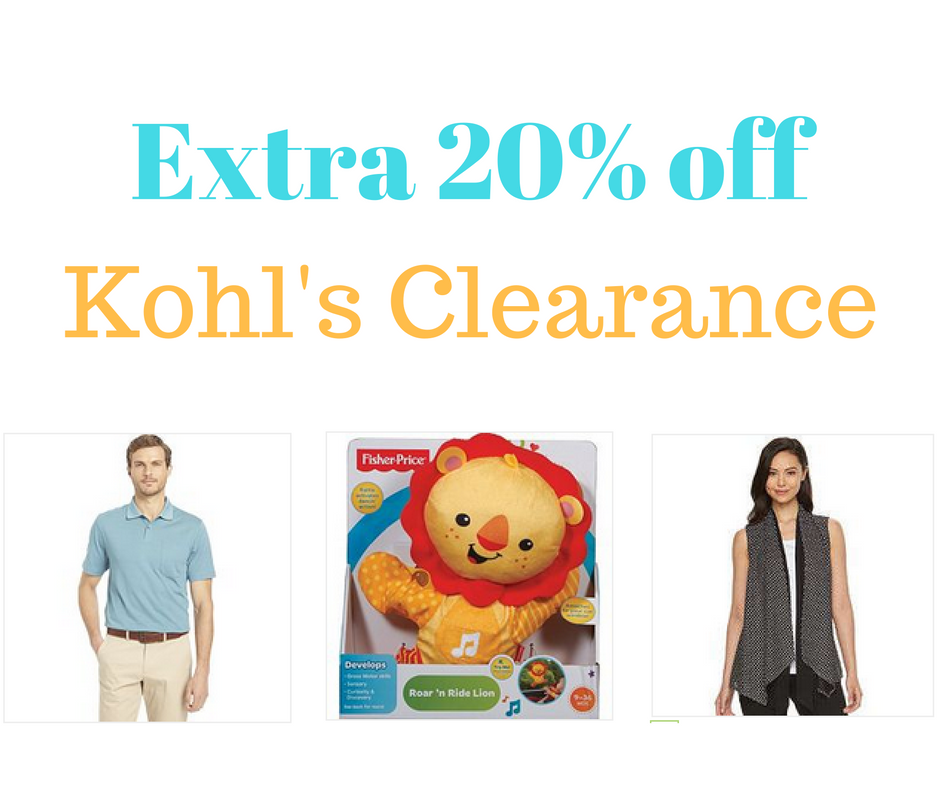 Kohl's Coupon Code Extra 20 off Southern Savers