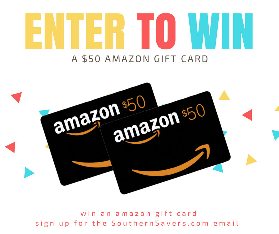 Amazon Gift Card Giveaway + Email Giveaway Winners Southern Savers
