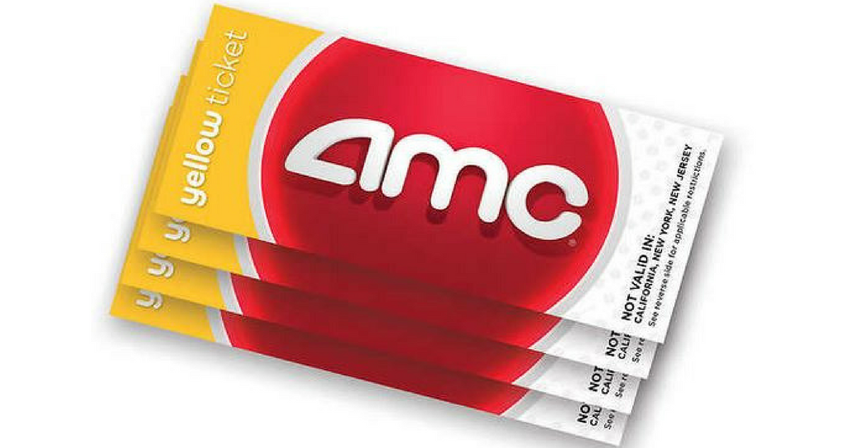 amc movie theater ticket