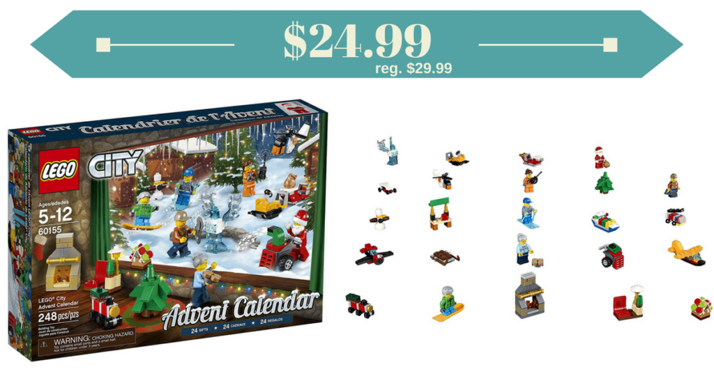 LEGO City Advent Calendar for 24.99 Southern Savers