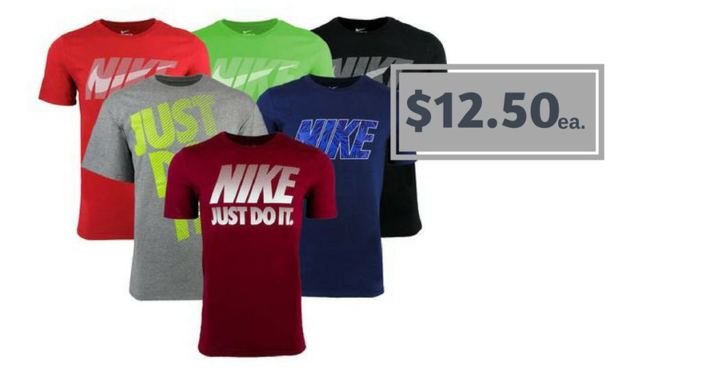 Nike Mens T-Shirts for $12.50 each 