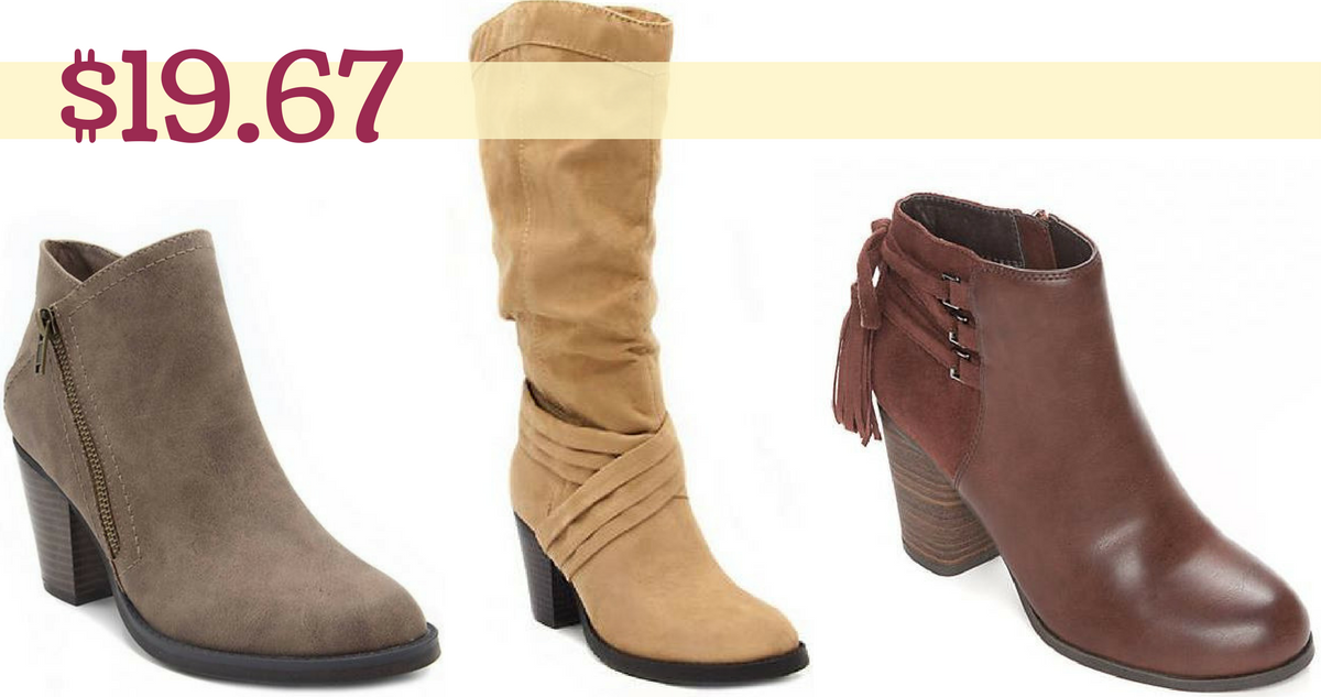 boots sale at belks