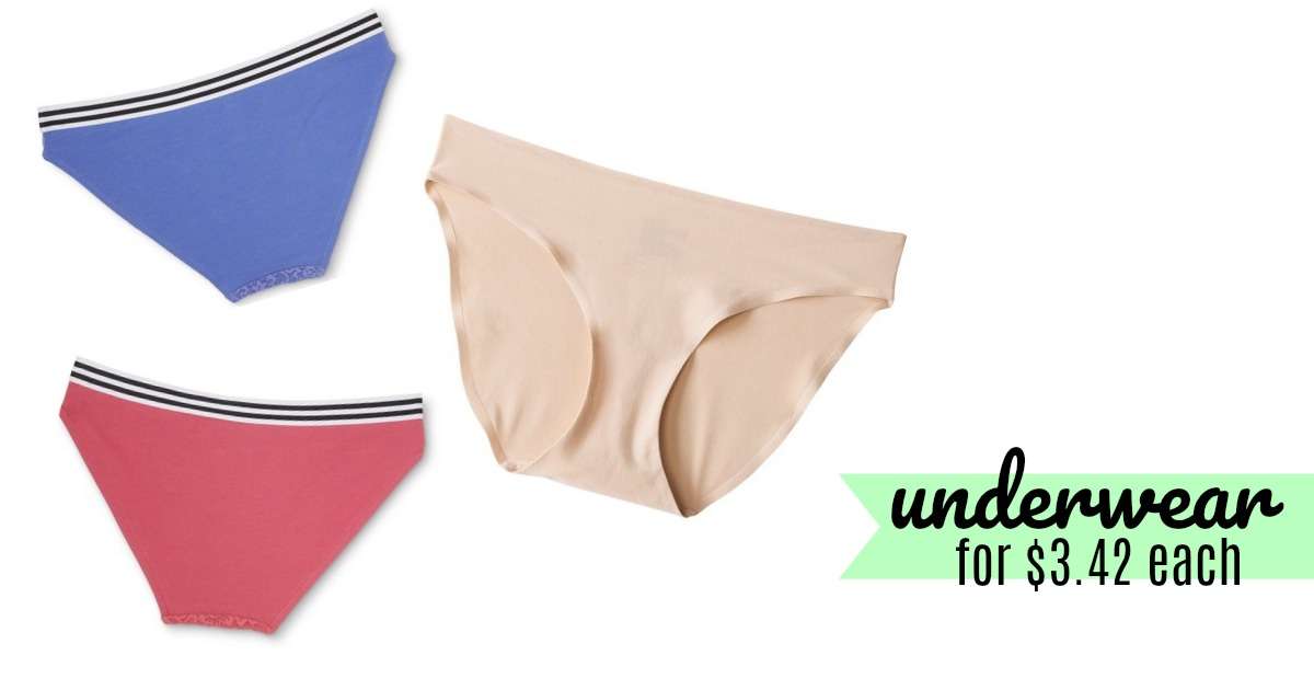 Target Sell: Panties – 7 for $24