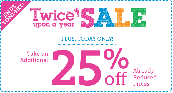 Disney Store: Twice Upon a Year Sale :: Southern Savers