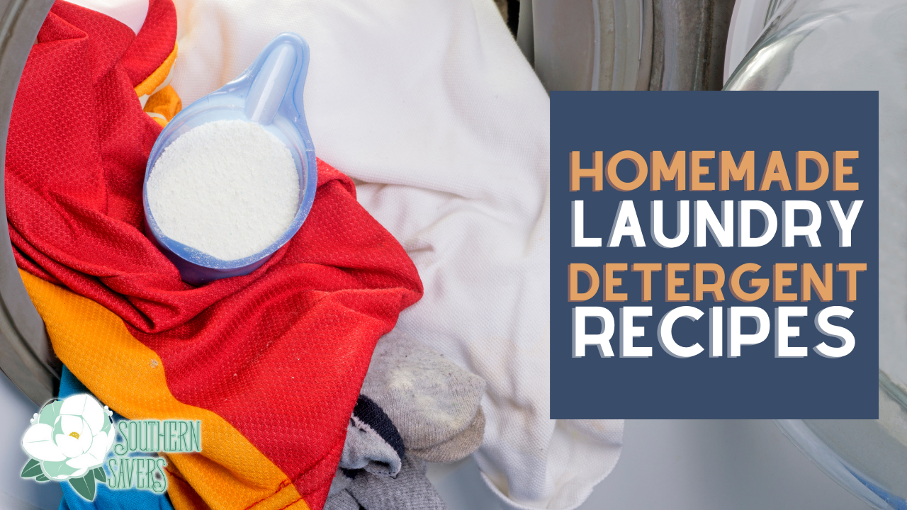 Recipes for Homemade Laundry Detergent :: Southern Savers