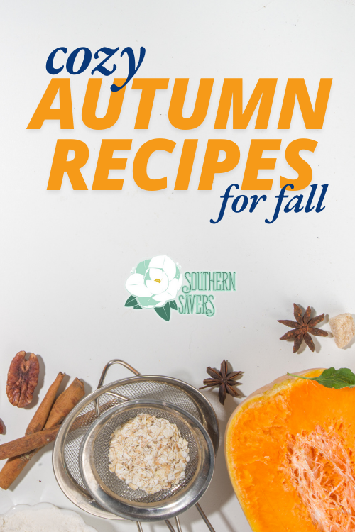 Fall is here, and I love some seasonal cooking. Here are 5 cozy autumn recipes for fall cooking for you to enjoy with your family.