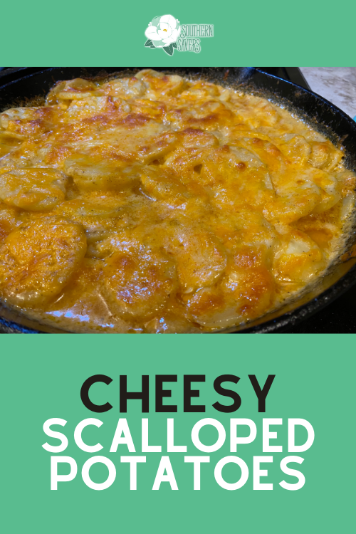 Cheesy Scalloped Potatoes Recipe :: Southern Savers