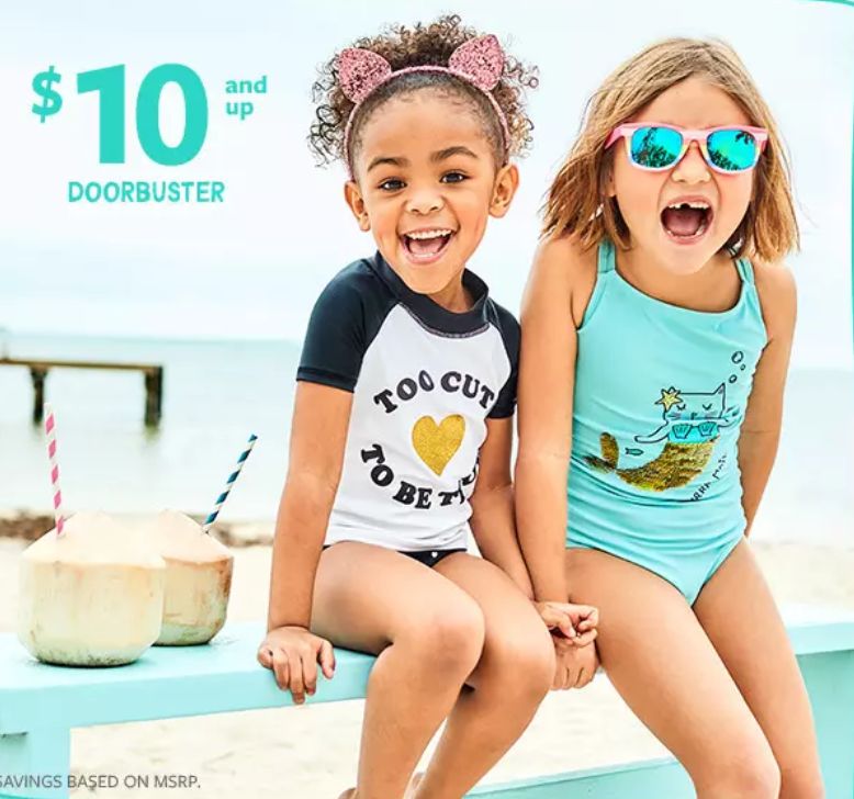 Carter's Sale: $10 Swimsuits + Free Shipping! :: Southern Savers