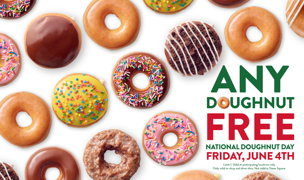 National Donut Day Free Donuts on Friday 6/4 Southern Savers