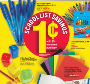 1¢ School Supplies Next Week At Office Depot/Max :: Southern Savers