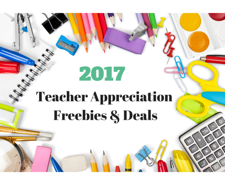 2017 Teacher Appreciation Week Freebies And Discounts Southern Savers