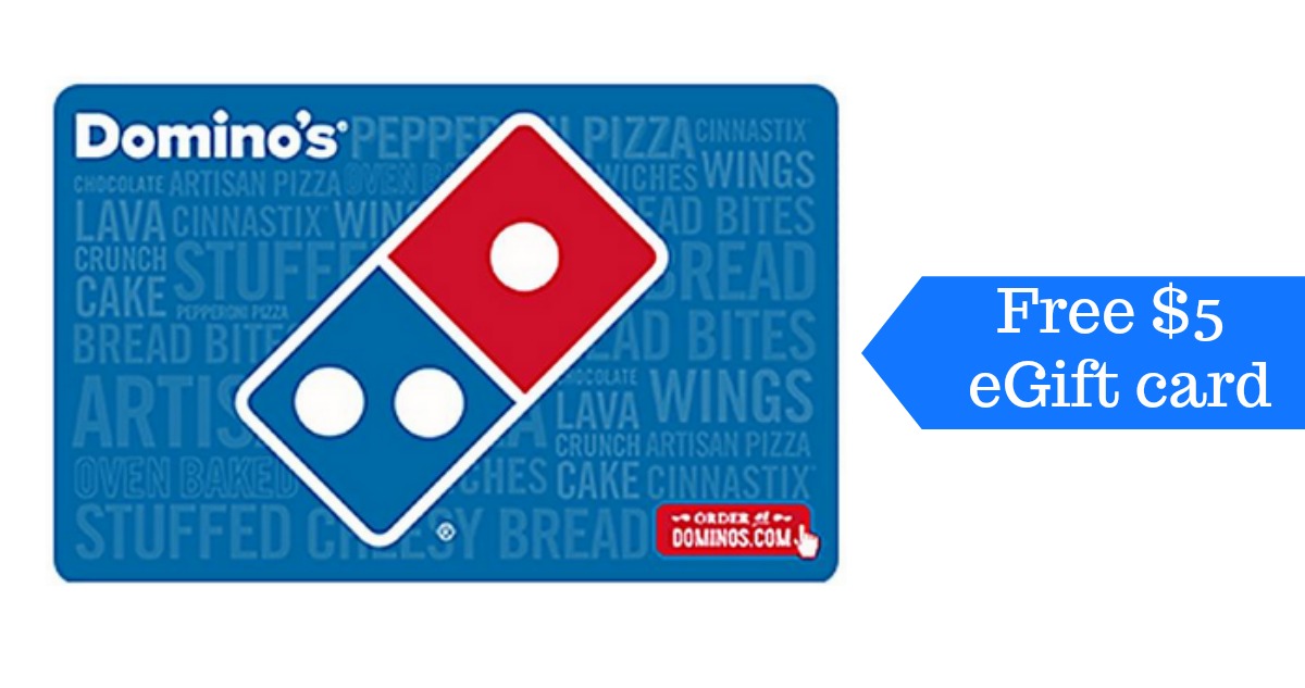 Free $5 Domino's Gift Card :: Southern Savers