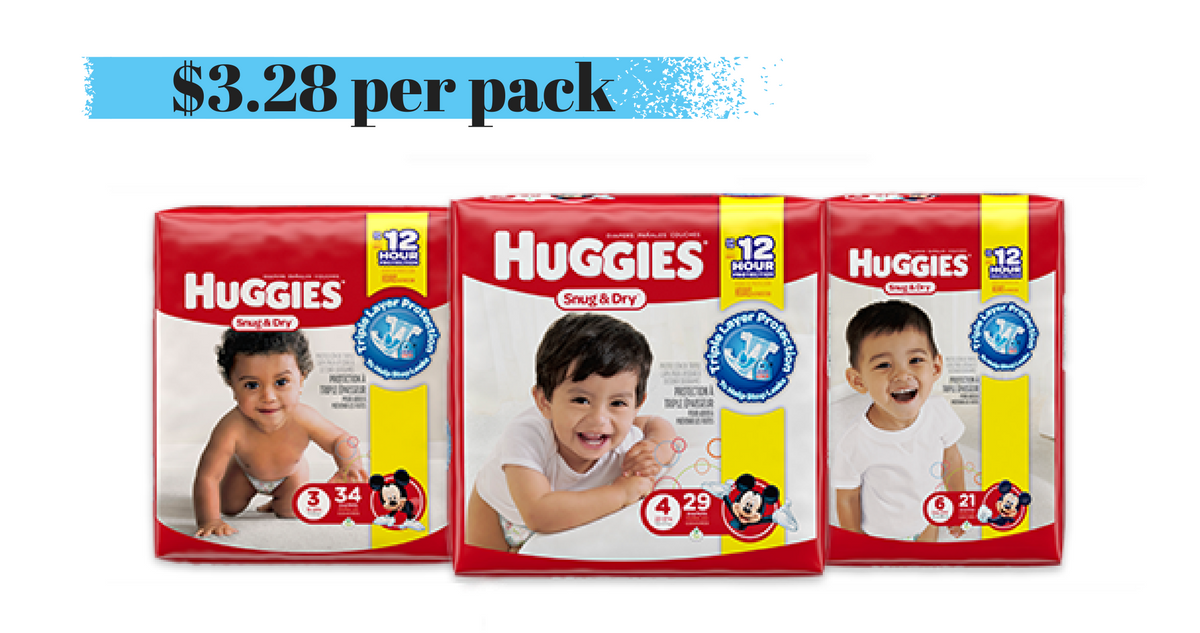 Huggies Coupon 3 off Per Pack Southern Savers