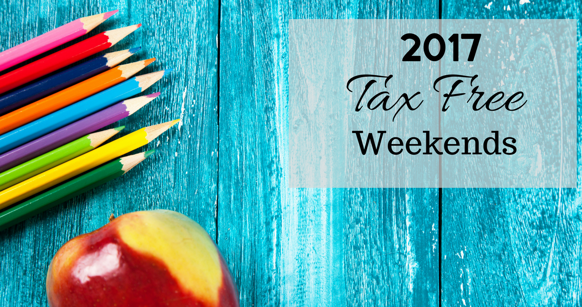 Tax Free Weekends 2017 Dates & Details for Your State Southern Savers