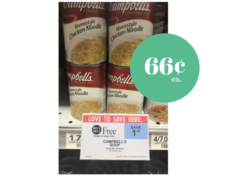 Publix Campbell #39 s Soup Unadvertised BOGO :: Southern Savers