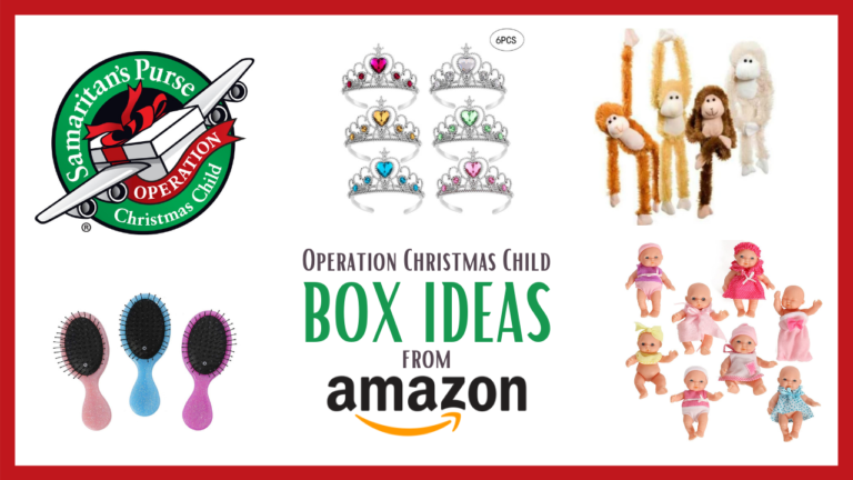 Top Operation Christmas Child Box Ideas from Amazon  Southern Savers