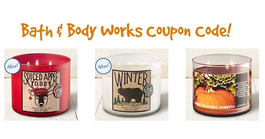 Bath & Body Works Code Candles for 10.25 Shipped Southern Savers