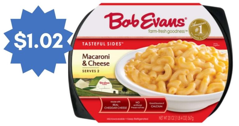 Bob Evans Mac & Cheese | $1.02 Per Side at Walmart :: Southern Savers