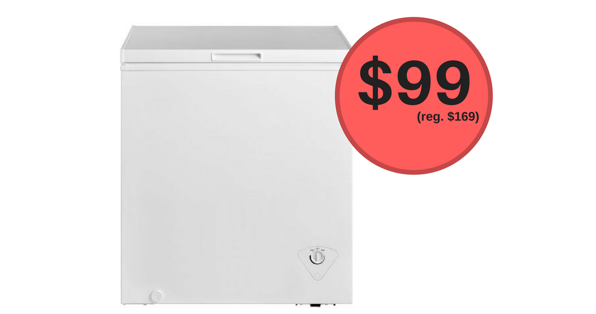 White Arctic King Chest Freezer, $99 (reg. $169) :: Southern Savers