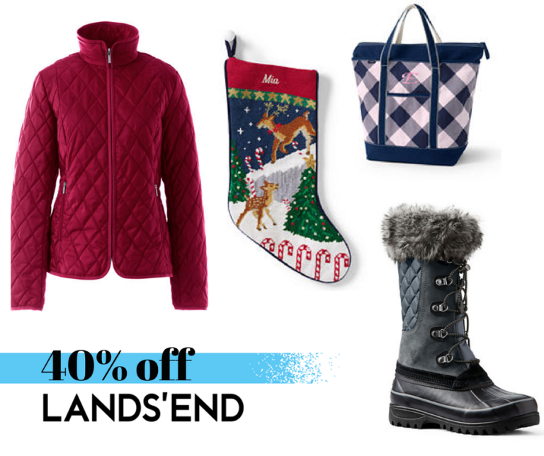 Extra 40 off Everything at Lands End Southern Savers