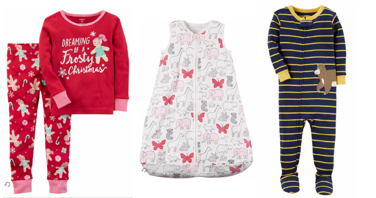 Carter's Sleepwear Sale: Pajama Sets, $7.49 :: Southern Savers