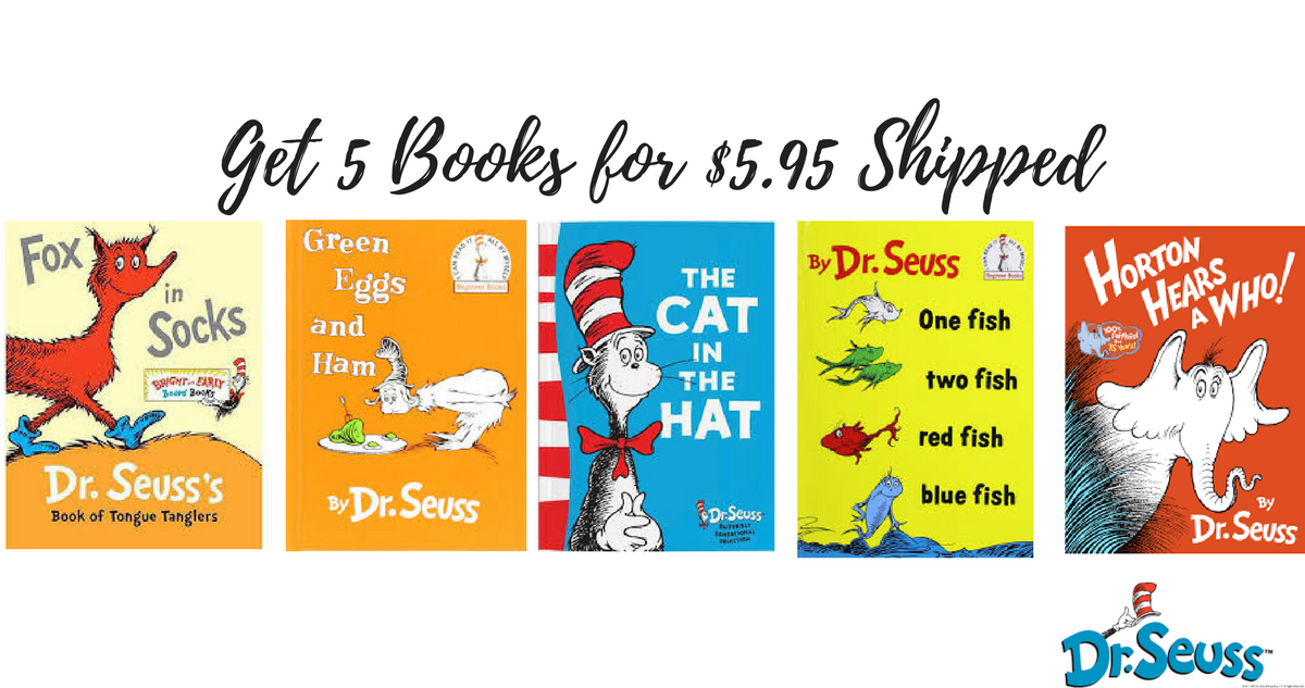 Dr 2024 Seuss Books Lot of 5 Books