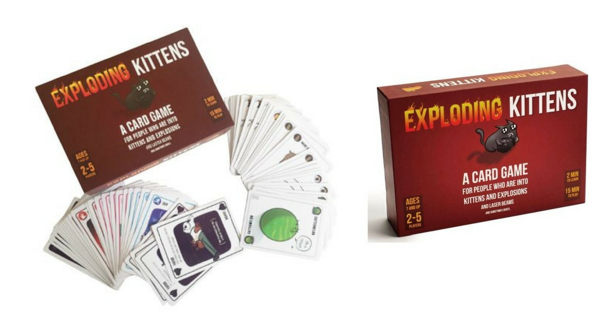 exploding kittens card game sale