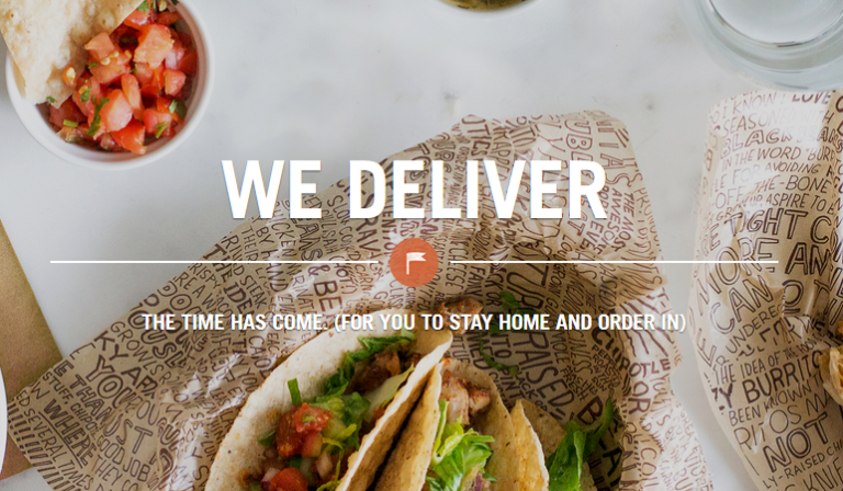 Free Chipotle Delivery! :: Southern Savers