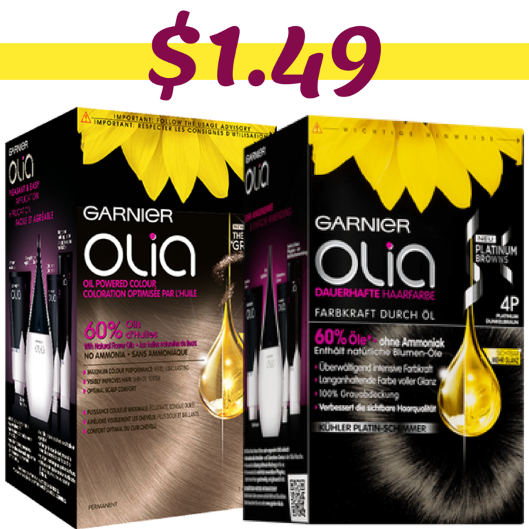 Garnier Olia Coupon | Makes Hair Color $1.49 :: Southern Savers