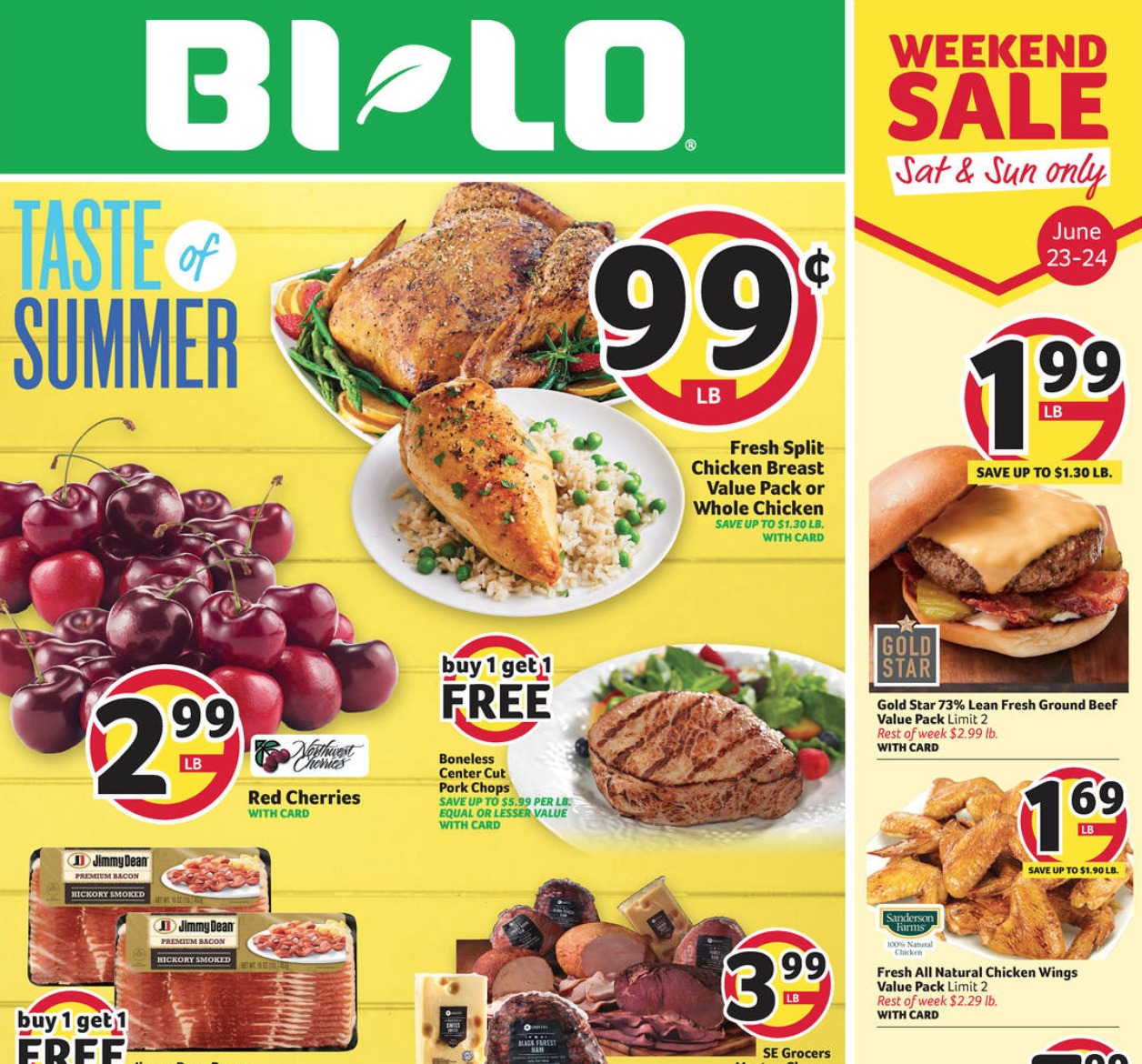 Bi-Lo Weekly Ad: 6/20-6/26 :: Southern Savers