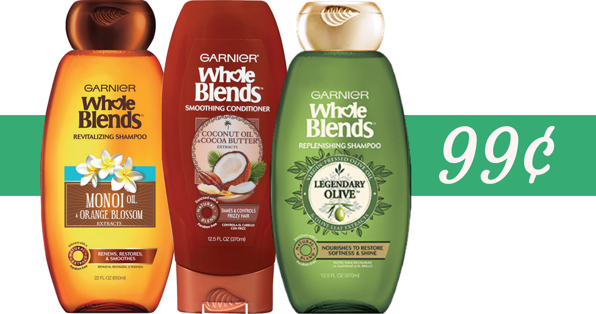 Garnier Coupon Makes Whole Blends Hair Care 99¢ Southern Savers