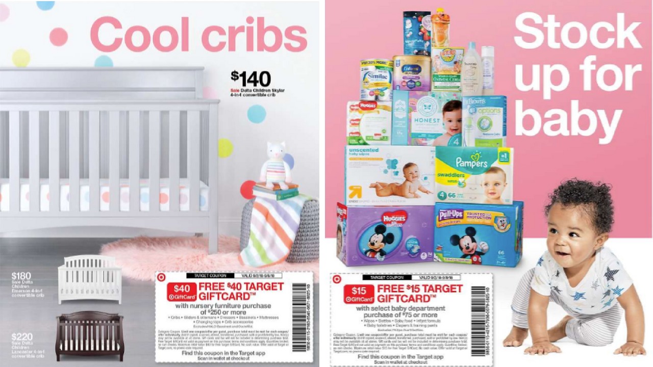 Target Baby Gift Card Coupons: Diapers 