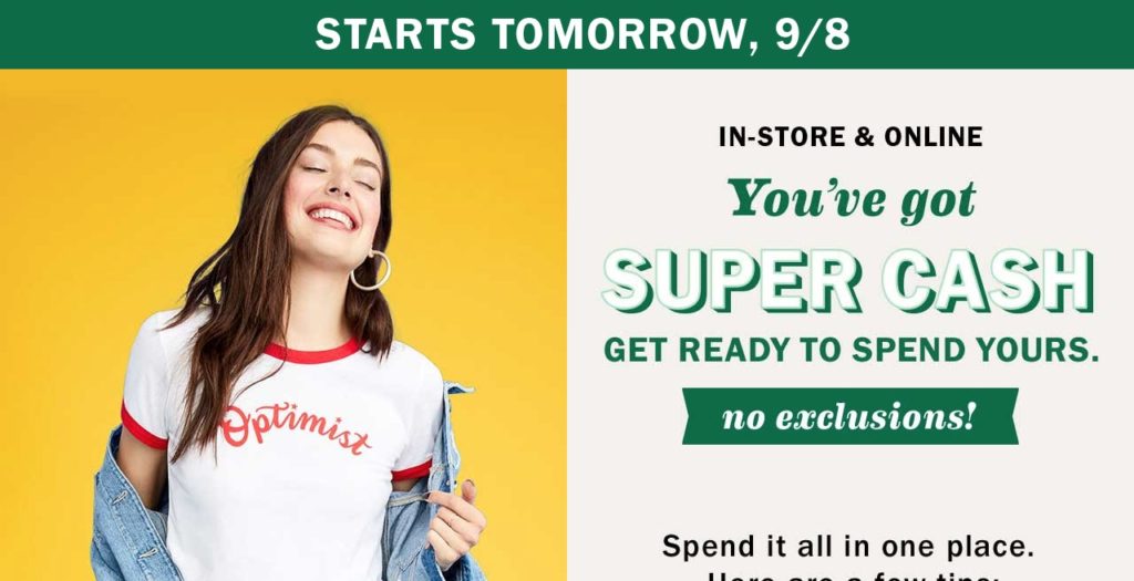 It's time to Use Old Navy Super Cash! Southern Savers