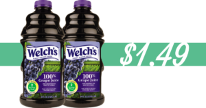 Welch’s Grape Juice Coupon | Makes 64 Ounce Bottle $1.49 :: Southern Savers