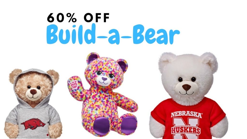 Build-A-Bear 60% off Sale - Ends Wednesday! :: Southern Savers