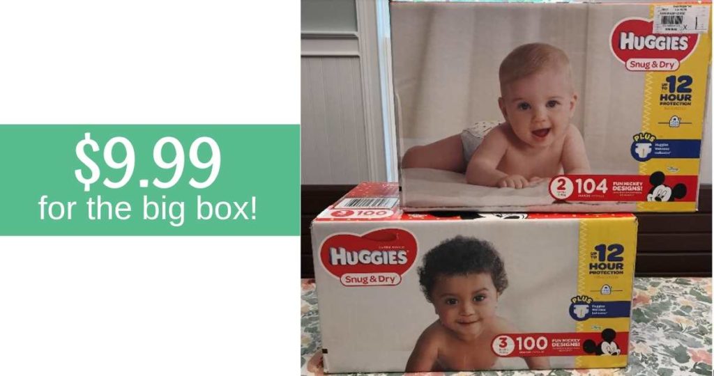 Huggies Diapers Big Box for 9.99 at Publix Southern Savers