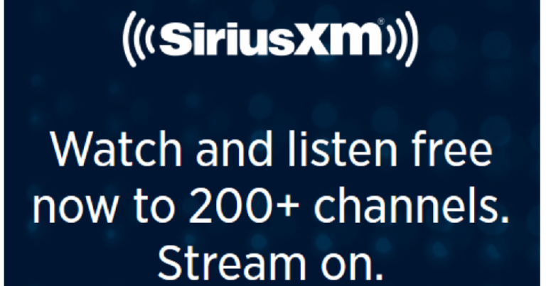 download siriusxm listen online