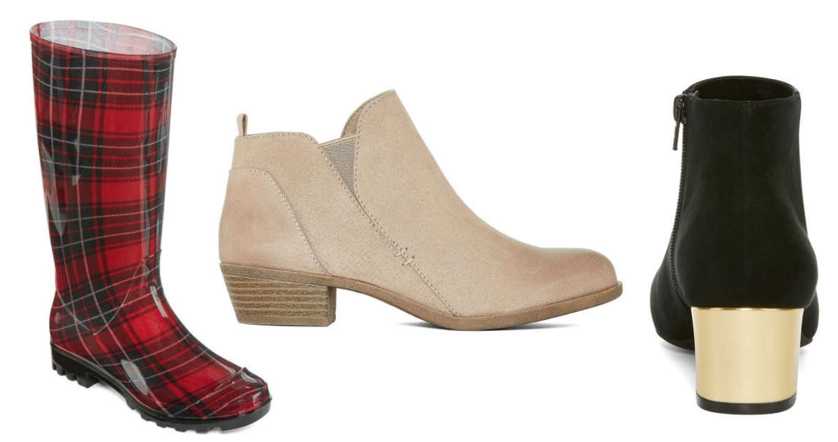 jcpenney womens booties