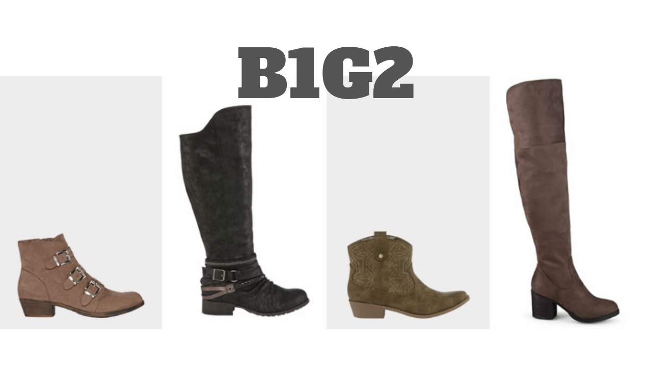jcp buy one get two free boots