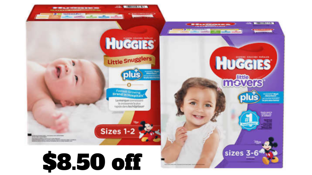 Huggies Diapers, 8.50 Off Instantly at Costco Southern Savers