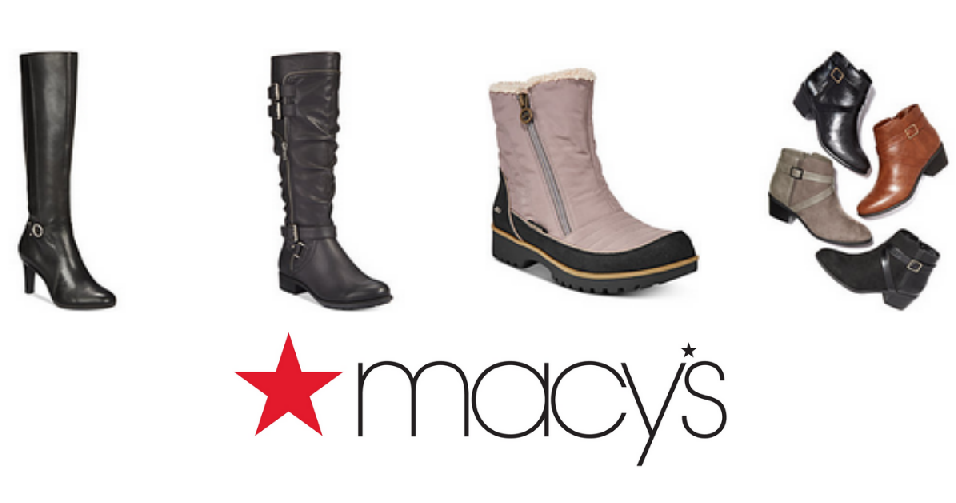 women's winter boots at macy's