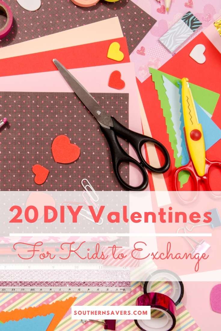 20 DIY Valentines for Kids to Exchange
