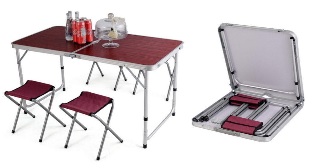 Camping Table & Chairs Set, $51.99 Shipped :: Southern Savers